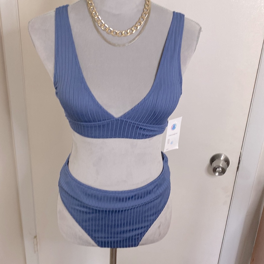 3/$50 • Highwaisted Ribbed Bikini - Picture 4 of 13